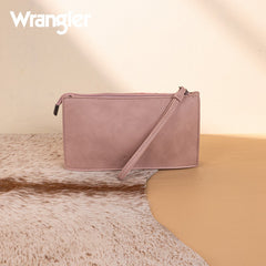 Wrangler Sherpa Aztec Canvas Clutch