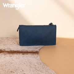 Wrangler Sherpa Aztec Canvas Clutch