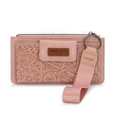 Wrangler Floral Tooled Card Wallet