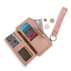 Wrangler Floral Tooled Card Wallet