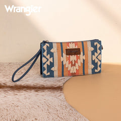 Wrangler Sherpa Aztec Canvas Clutch