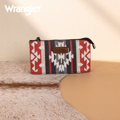 Wrangler Sherpa Aztec Canvas Clutch