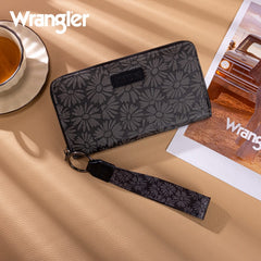 Wrangler Sunflower Print Wristlet