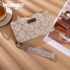 Wrangler Sunflower Print Wristlet