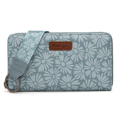 Wrangler Sunflower Print Wristlet