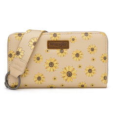 Wrangler Sunflower Print Wristlet