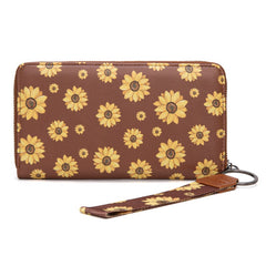 Wrangler Sunflower Print Wristlet