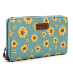 Wrangler Sunflower Print Wristlet
