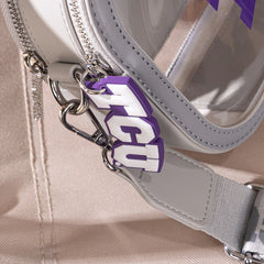 Texas Christian University Horned Frogs Clear Crossbody Bag