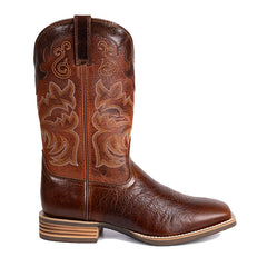 Men's Oiled Distressed Leather Western Boots