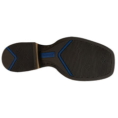 Men's Mesh Embroidered Square Toe Cowboy Boots