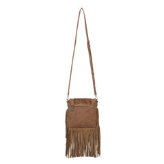Trinity Ranch Fringe Hair-On Cowhide Crossbody