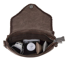 Trinity Ranch Fringe Hair-On Cowhide Crossbody