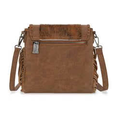 Trinity Ranch Fringe Hair-On Cowhide Crossbody