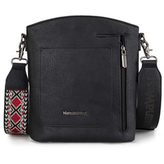 Montana West Double Compartments Crossbody Purse