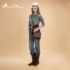 Montana West Embroidered Crossbody Bag