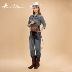 Montana West Embroidered Crossbody Bag