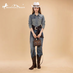 Montana West Embroidered Crossbody Bag
