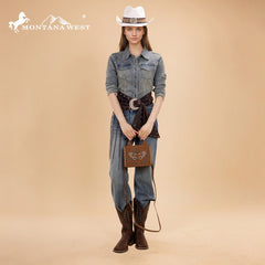 Montana West Embroidered Crossbody Bag