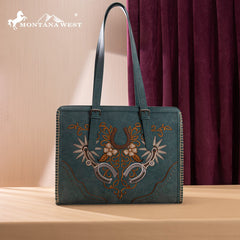 Montana West Embroidered Tote Bag