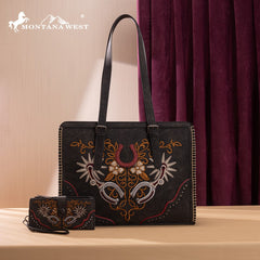 Montana West Embroidered Tote Bag