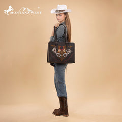 Montana West Embroidered Tote Bag