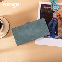 Wrangler Floral Tooled Bifold Wallet