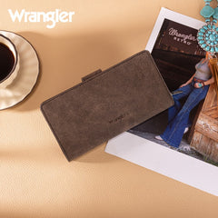 Wrangler Floral Tooled Bifold Wallet