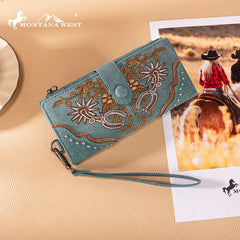 Montana West Embroidered Wallet