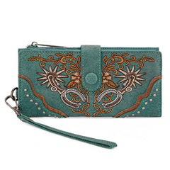 Montana West Embroidered Wallet