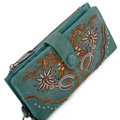 Montana West Embroidered Wallet
