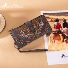 Montana West Embroidered Wallet