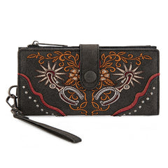 Montana West Embroidered Wallet