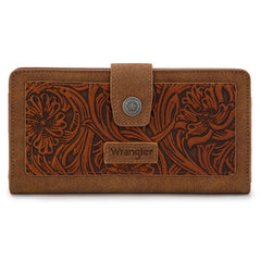Wrangler Floral Tooled Bifold Wallet