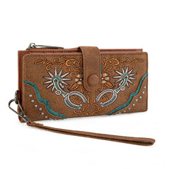 Montana West Embroidered Wallet