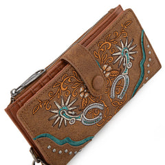 Montana West Embroidered Wallet