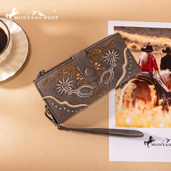 Montana West Embroidered Wallet