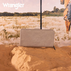 Wrangler Floral Tooled Bifold Wallet