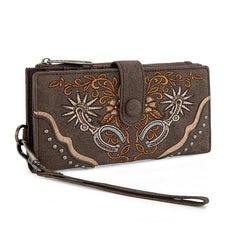 Montana West Embroidered Wallet