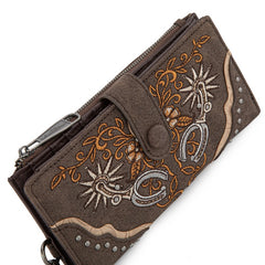 Montana West Embroidered Wallet
