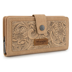 Wrangler Floral Tooled Bifold Wallet