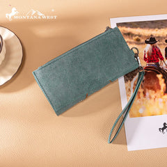 Montana West Embroidered Wallet