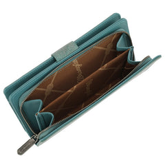 Wrangler Floral Tooled Bifold Wallet