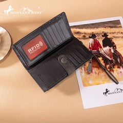 Montana West Embroidered Wallet