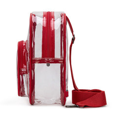 Wrangler Dual Zippered Clear Sling Bag