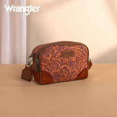 Wrangler Vintage Floral Printed Small Crossbody Bag