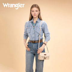 Wrangler Retro Saddle Buckle Crossbody Purse