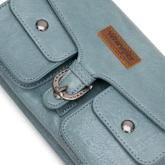 Wrangler Retro Saddle Buckle Crossbody Purse