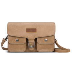 Wrangler Retro Saddle Buckle Crossbody Purse