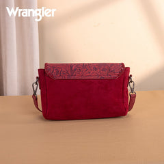Wrangler Vintage Floral Printed Crossbody Bag with Small Pouch